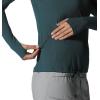 Mountain Hardwear Women’s Crater Lake Long Sleeve Hoody for Hiking, Camping, Backpacking, and Casual Wear(Dark Marsh)