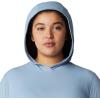 Mountain Hardwear Women’s Crater Lake Long Sleeve Hoody for Hiking, Camping, Backpacking, and Casual Wear(Element)