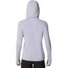 Mountain Hardwear Women’s Crater Lake Long Sleeve Hoody for Hiking, Camping, Backpacking, and Casual Wear(Frost Grey)