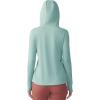 Mountain Hardwear Women’s Crater Lake Long Sleeve Hoody for Hiking, Camping, Backpacking, and Casual Wear(Lichen Green)