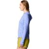 Mountain Hardwear Women’s Crater Lake Long Sleeve Hoody for Hiking, Camping, Backpacking, and Casual Wear(Light Illusion Digidaze Print)