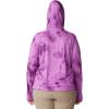 Mountain Hardwear Women’s Crater Lake Long Sleeve Hoody for Hiking, Camping, Backpacking, and Casual Wear(Lilac Glow Clouds Print)