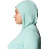 Mountain Hardwear Women’s Crater Lake Long Sleeve Hoody for Hiking, Camping, Backpacking, and Casual Wear(Mineral Spring)