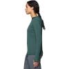 Mountain Hardwear Women’s Crater Lake Long Sleeve Hoody for Hiking, Camping, Backpacking, and Casual Wear(Verve)