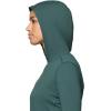 Mountain Hardwear Women’s Crater Lake Long Sleeve Hoody for Hiking, Camping, Backpacking, and Casual Wear(Verve)