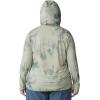 Mountain Hardwear Women’s Crater Lake Long Sleeve Hoody for Hiking, Camping, Backpacking, and Casual Wear(White Sage Clouds Print)