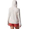 Mountain Hardwear Women’s Crater Lake Long Sleeve Hoody for Hiking, Camping, Backpacking, and Casual Wear(White Sprite Scattered Dye Print)
