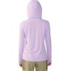 Mountain Hardwear Women’s Crater Lake Long Sleeve Hoody for Hiking, Camping, Backpacking, and Casual Wear(Wisteria)