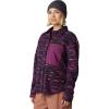 Mountain Hardwear Women’s Microchill Shirt(Blackberry Stria Print)