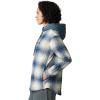 Mountain Hardwear Women’s Plusher Microchill Lined Shirt(Asiatic Blue Ombre Buffalo Check)