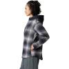 Mountain Hardwear Women’s Plusher Microchill Lined Shirt(Black Ombre Buffalo Check)