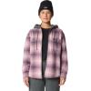 Mountain Hardwear Women’s Plusher Microchill Lined Shirt(Dark Daze Ombre Buffalo Check)