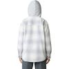 Mountain Hardwear Women’s Plusher Microchill Lined Shirt(Glacial Ombre Buffalo Check)