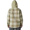 Mountain Hardwear Women’s Plusher Microchill Lined Shirt(White Sage Ombre Buffalo Check)