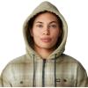 Mountain Hardwear Women’s Plusher Microchill Lined Shirt(White Sage Ombre Buffalo Check)