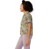 Mountain Hardwear Womens Trail Sender Short Sleeve(Mantis Green Floral Print)
