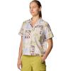 Mountain Hardwear Womens Trail Sender Short Sleeve(Stone Meadows Print)