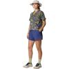 Mountain Hardwear Womens Trail Sender Short Sleeve(Volcanic Meadows Print)
