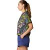 Mountain Hardwear Womens Trail Sender Short Sleeve(Volcanic Meadows Print)