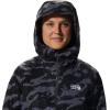 Mountain Hardwear womens Stretch Ozonic Insulated JacketJacket(Black Paintstrokes Print)