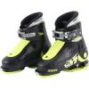 Roces IDEA UP Adjustable Ski Boots for Kids – Youth & Toddler Ski Boots with Single Buckle – Expandable Downhill Ski Boots for Growing Feet – Girls & Boys Sizes(Black/Lime Green)