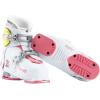 Roces IDEA UP Adjustable Ski Boots for Kids – Youth & Toddler Ski Boots with Single Buckle – Expandable Downhill Ski Boots for Growing Feet – Girls & Boys Sizes(White/Deep Pink)