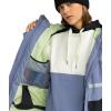 Roxy Womens High Ridge Hoodie Snowboard Jacket – 10k Waterproof, Insulated Ski Jacket(Wild Wind)