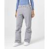 Roxy womens Backyard Snow Pant – 10k Waterproof Ski & Snowboard Pants, Pfas-free, Tailored Fit, Insulated(Grey)