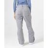 Roxy womens Backyard Snow Pant – 10k Waterproof Ski & Snowboard Pants, Pfas-free, Tailored Fit, Insulated(Grey)