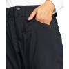 Roxy womens Backyard Snow Pant – 10k Waterproof Ski & Snowboard Pants, Pfas-free, Tailored Fit, Insulated(Onyx)
