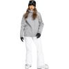 Roxy womens Backyard Snow Pant – 10k Waterproof Ski & Snowboard Pants, Pfas-free, Tailored Fit, Insulated(White)