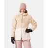 Roxy womens Incline Parka Jacket – 15k Waterproof, Insulated, Pfas-free, Hydrosmart Collar(Desert Combo)
