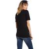 Volcom Womens Tern N Bern Short Sleeve Boyfriend Tee(Black)
