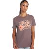 Volcom Womens Tern N Bern Short Sleeve Boyfriend Tee(Slate Grey)