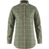 Fjallraven F84134614-242S Ovik Twill Shirt LS W Patina Green-Desert Brown S