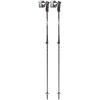 LEKI Peak Vario 3D Adjustable Ski Poles for Alpine Skiing(Black-Dark Anthracite-Orange)