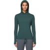 Mountain Hardwear Women’s Crater Lake Long Sleeve Hoody for Hiking, Camping, Backpacking, and Casual Wear(Verve)