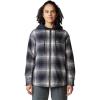 Mountain Hardwear Women’s Plusher Microchill Lined Shirt(Black Ombre Buffalo Check)