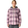 Mountain Hardwear Women’s Plusher Microchill Lined Shirt(Dark Daze Ombre Buffalo Check)