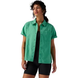 Backcountry, Cotton Button-Up – Women’s(Winter Green)