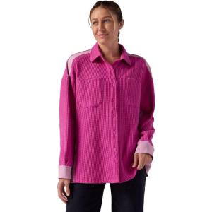 Backcountry, Waffle Button-Up – Women’s(Rose Violet)