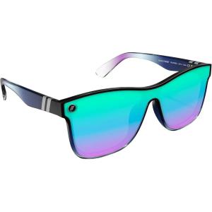 Blenders Eyewear Millenia X2 – Polarized Sunglasses – Flat, Mirrored Lens – 100% UV Protection – For Men & Women(Black Forest)