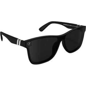 Blenders Eyewear Millenia X2 – Polarized Sunglasses – Flat, Mirrored Lens – 100% UV Protection – For Men & Women(Nocturnal Q)