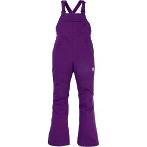 Burton womens Women’s Avalon Stretch Bib Pants(Imperial Purple)