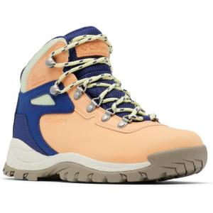 Columbia Women’s Newton Ridge Plus Waterproof Amped Hiking Boot(Peach/Dark Sapphire)