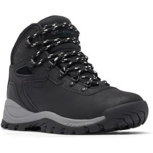 Columbia Women’s Newton Ridge Plus Waterproof Hiking Boots(Black/Chalk)