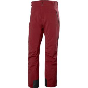 Helly-Hansen Alpha LIFALOFT Insulated Ski Pant – Waterproof Snow Pants – LIFALOFT Warmth & Winter Trousers for Men(180 Mars Red)