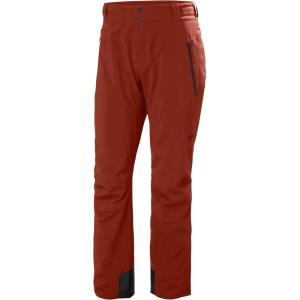 Helly-Hansen Alpha LIFALOFT Insulated Ski Pant – Waterproof Snow Pants – LIFALOFT Warmth & Winter Trousers for Men(301 Iron Oxide)