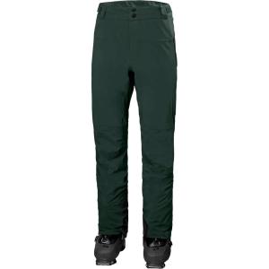 Helly-Hansen Alpha LIFALOFT Insulated Ski Pant – Waterproof Snow Pants – LIFALOFT Warmth & Winter Trousers for Men(495 Darkest Spruce)