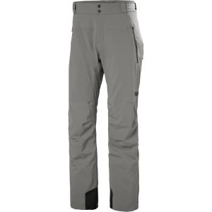 Helly-Hansen Alpha LIFALOFT Insulated Ski Pant – Waterproof Snow Pants – LIFALOFT Warmth & Winter Trousers for Men(876 Concrete)